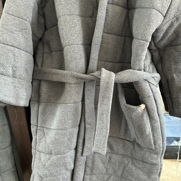 Lunya Restore Double Faced House Coat, Mercurial Grey - Picture 8 of 13